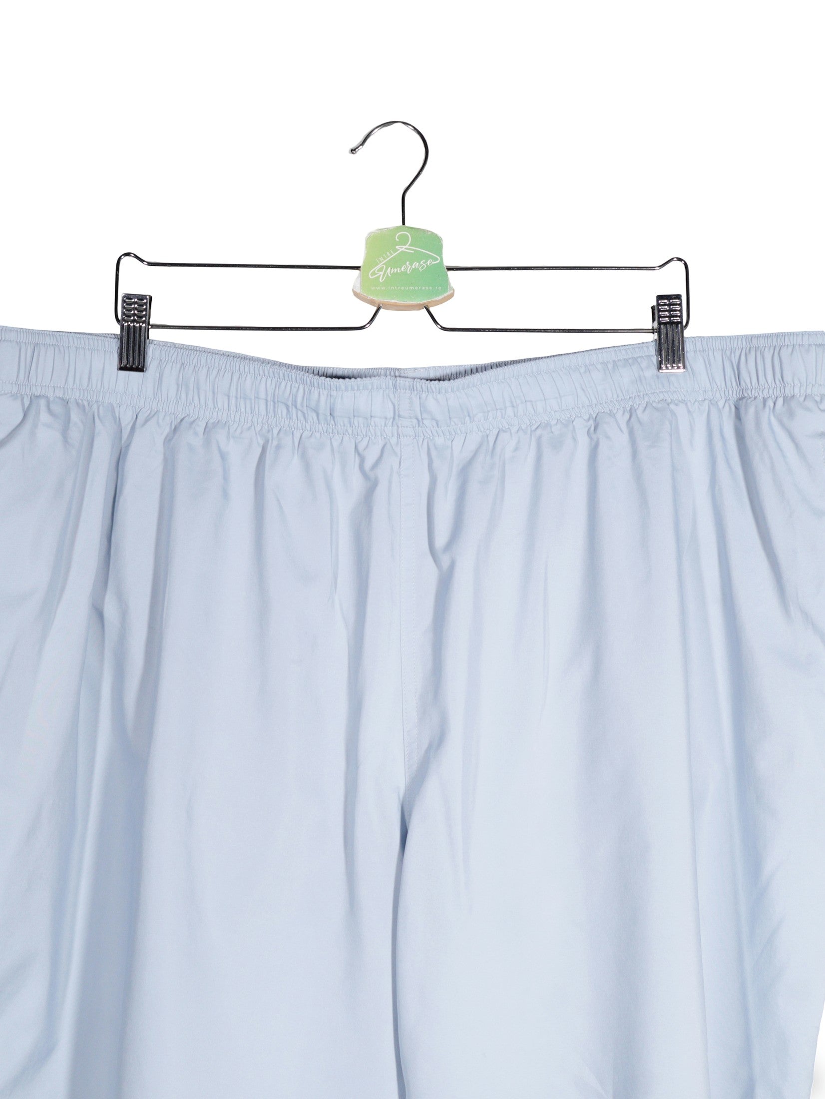 Pantaloni scurti Adidas albastru deschis mărime 3XL detaliu material și croială second-hand premium