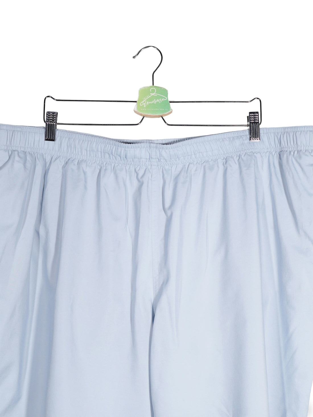 Pantaloni scurti Adidas albastru deschis mărime 3XL detaliu material și croială second-hand premium