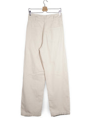Pantaloni PULL&BEAR bej deschis mărime M vedere din spate second-hand premium