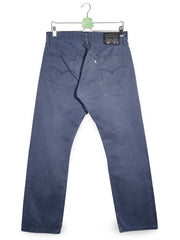 Blugi Levi's albastru mărime W32 vedere din spate second-hand premium