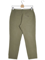 Pantaloni Brooks Brothers verde olive mărime XS vedere din spate second-hand premium