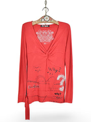 Bluza (viscoza) Desigual - marimea S - Femei