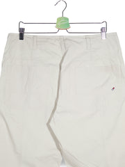 Pantaloni Tommy Hilfiger bej deschis mărime M detaliu material și croială second-hand premium