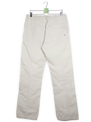 Pantaloni Tommy Hilfiger bej deschis mărime M vedere din spate second-hand premium