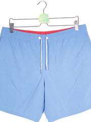 Pantaloni scurti COLMAR albastru deschis mărime XL detaliu material și croială second-hand premium