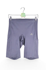 Colanti scurti - Adidas bleumarin sport cu croială mulată – S – Femei - fata