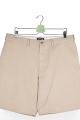 Pantaloni scurți - Lands' End bej din bumbac cu croială clasică – L – Bărbați - detaliu
