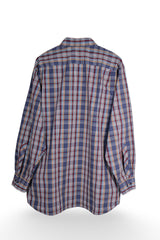 Cămașă - walbusch in carouri colorate cu croială comfort fit – XL – Bărbați - spate