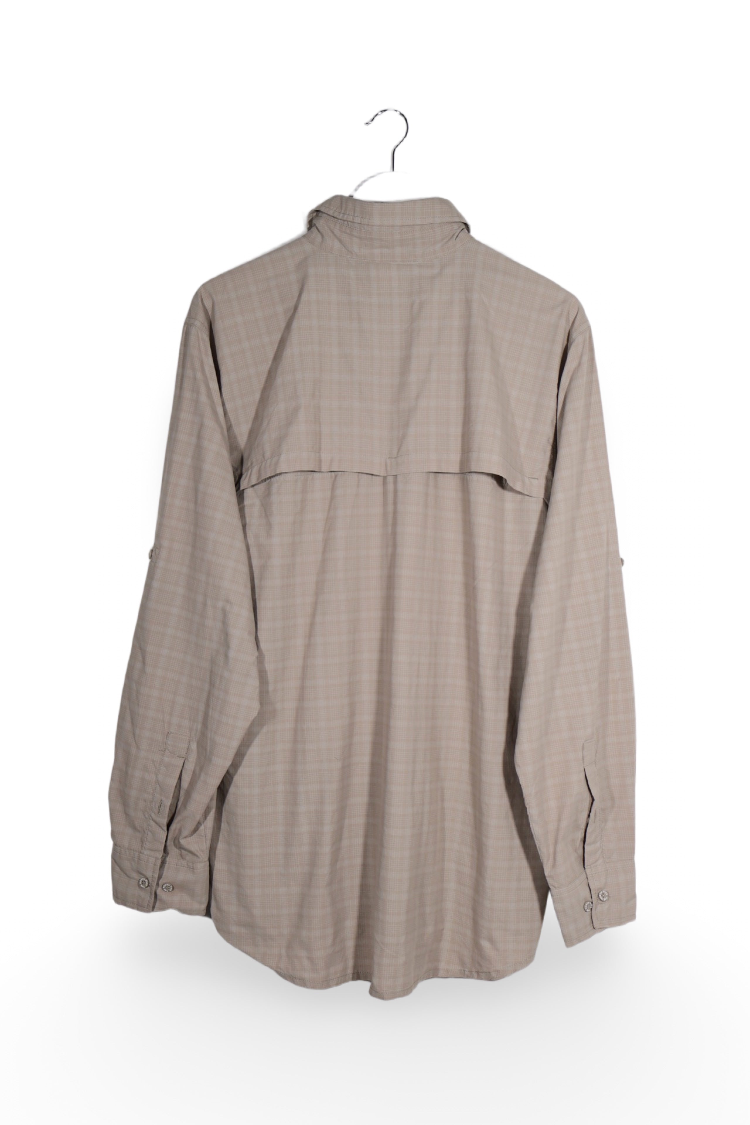 Cămașă - THE NORTH FACE bej din nylon cu croială relaxată – XL – Bărbați - spate