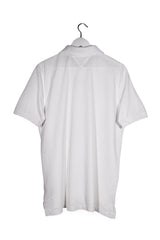Tricou - Tommy Hilfiger alb din bumbac cu croiala regular – XL – Bărbați - spate
