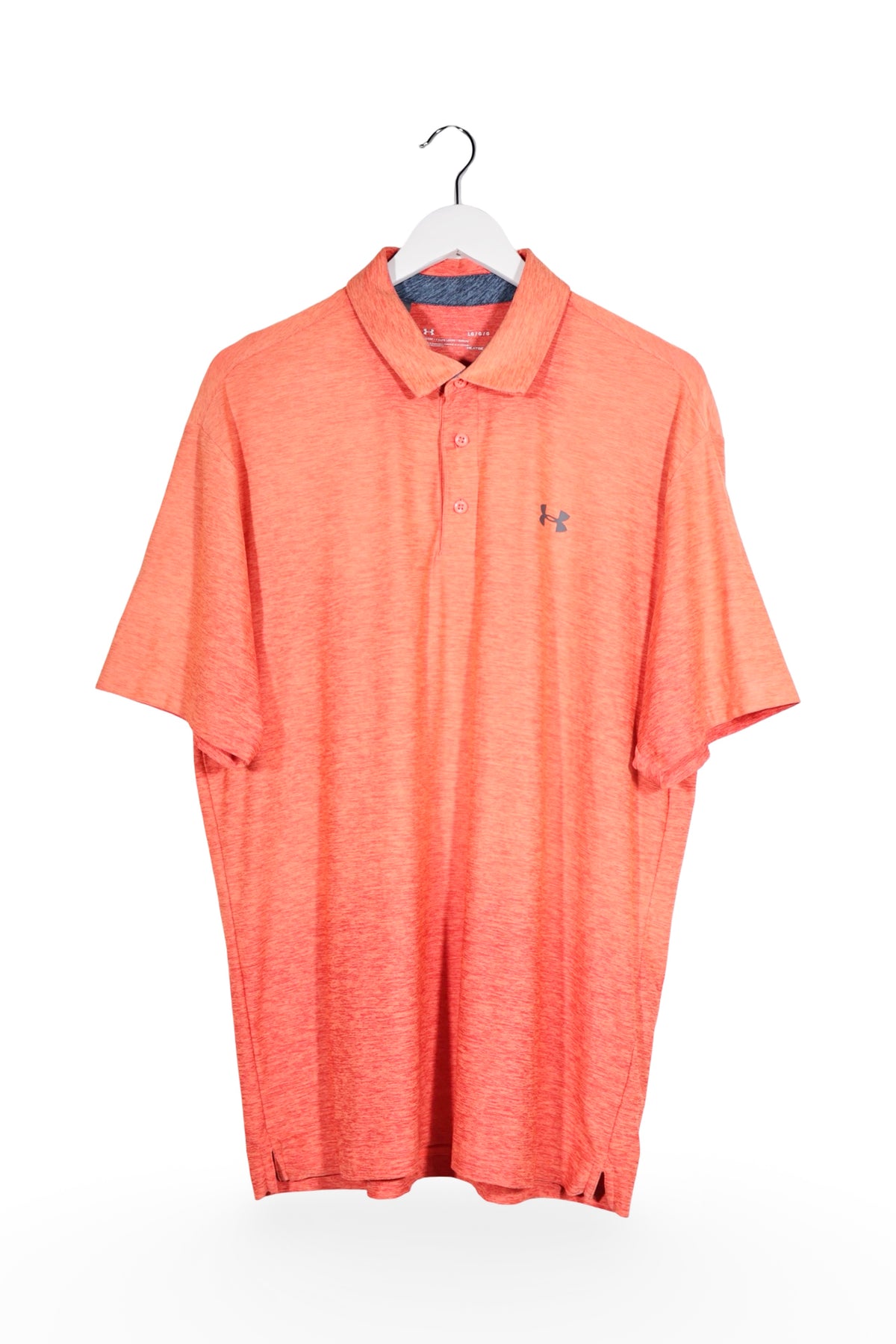 Tricou - Under Armour corai din material tehnic cu croială lejeră – L – Bărbați - fata
