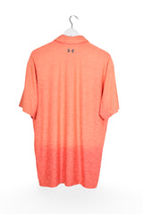 Tricou - Under Armour corai din material tehnic cu croială lejeră – L – Bărbați - spate