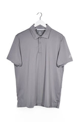 Tricou - Adidas gri din material tehnic cu croială simplă – M – Bărbați - fata