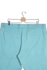 Pantaloni scurți - Old Navy albaștri deschiși din bumbac cu croială simplă – XXL – Bărbați - spate