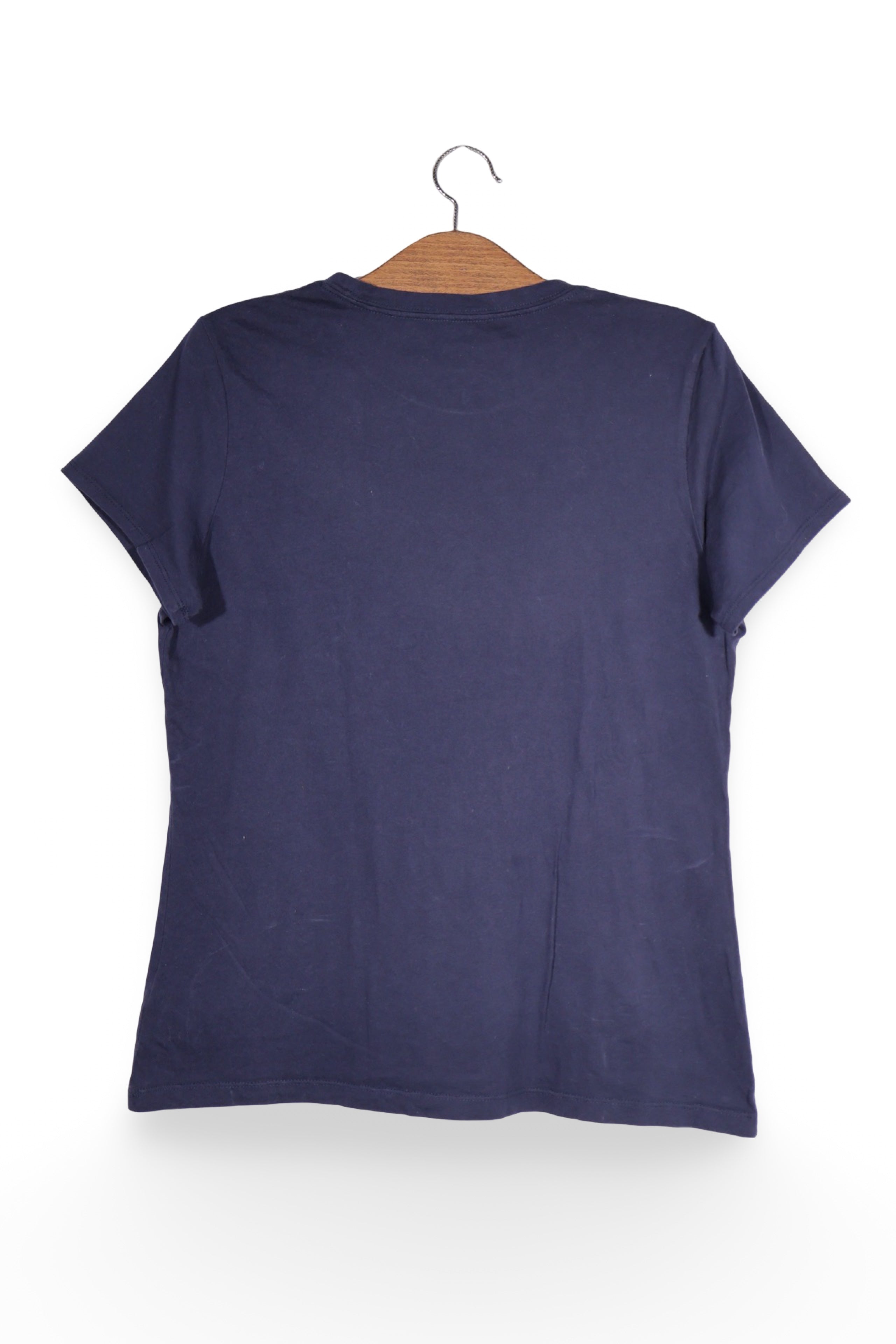Tricou - GAP bleumarin din bumbac cu logo frontal – L – Femei - spate