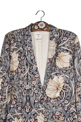 Sacou - Premium imprimat floral cu linie lejera – S – Femei - detaliu