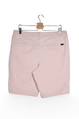 Pantaloni scurți - Hollister bej din bumbac cu croială casual – M – Bărbați - spate