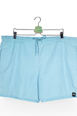 Pantaloni scurți - Adidas albastru deschis din material usor, cu croiala relaxata – XXL – Bărbați - detaliu