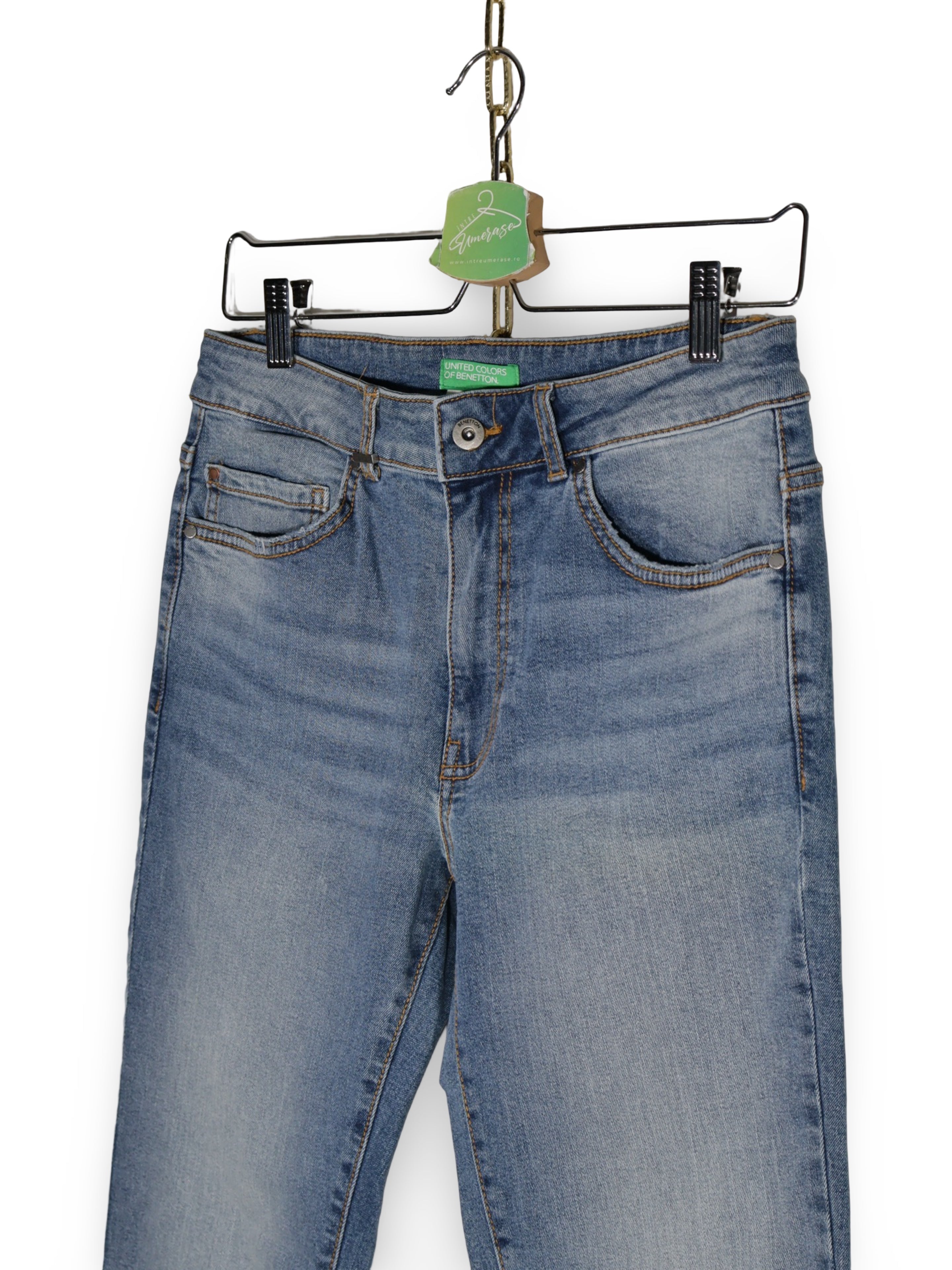 Blugi Benetton - marimea M W29 - Femei