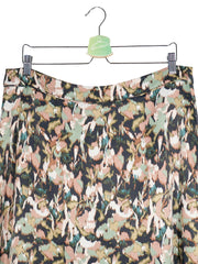 Fusta More & More multicolor mărime XXL detaliu material și croială second-hand premium