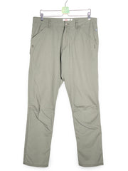 Pantaloni FJÄLLRÄVEN verde-oliv mărime L vedere din față second-hand premium