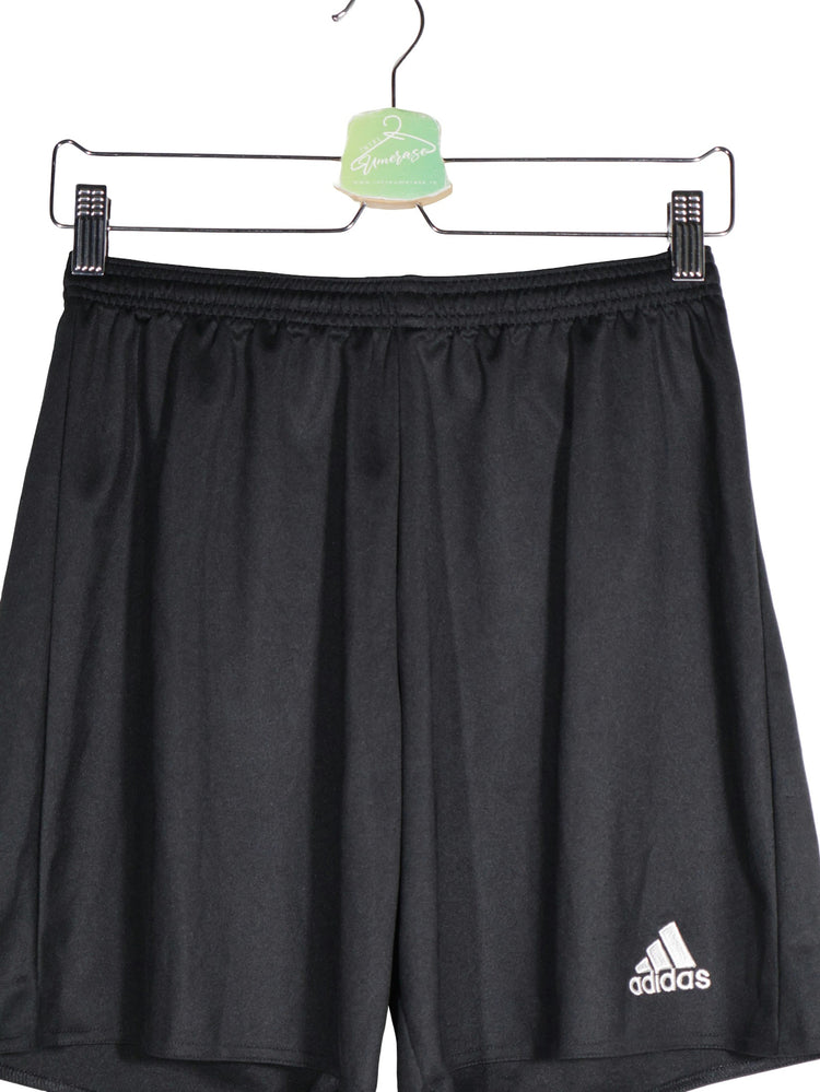 Pantaloni scurti adidas negru mărime M detaliu material și croială second-hand premium