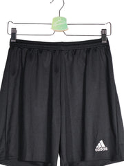 Pantaloni scurti adidas negru mărime M detaliu material și croială second-hand premium