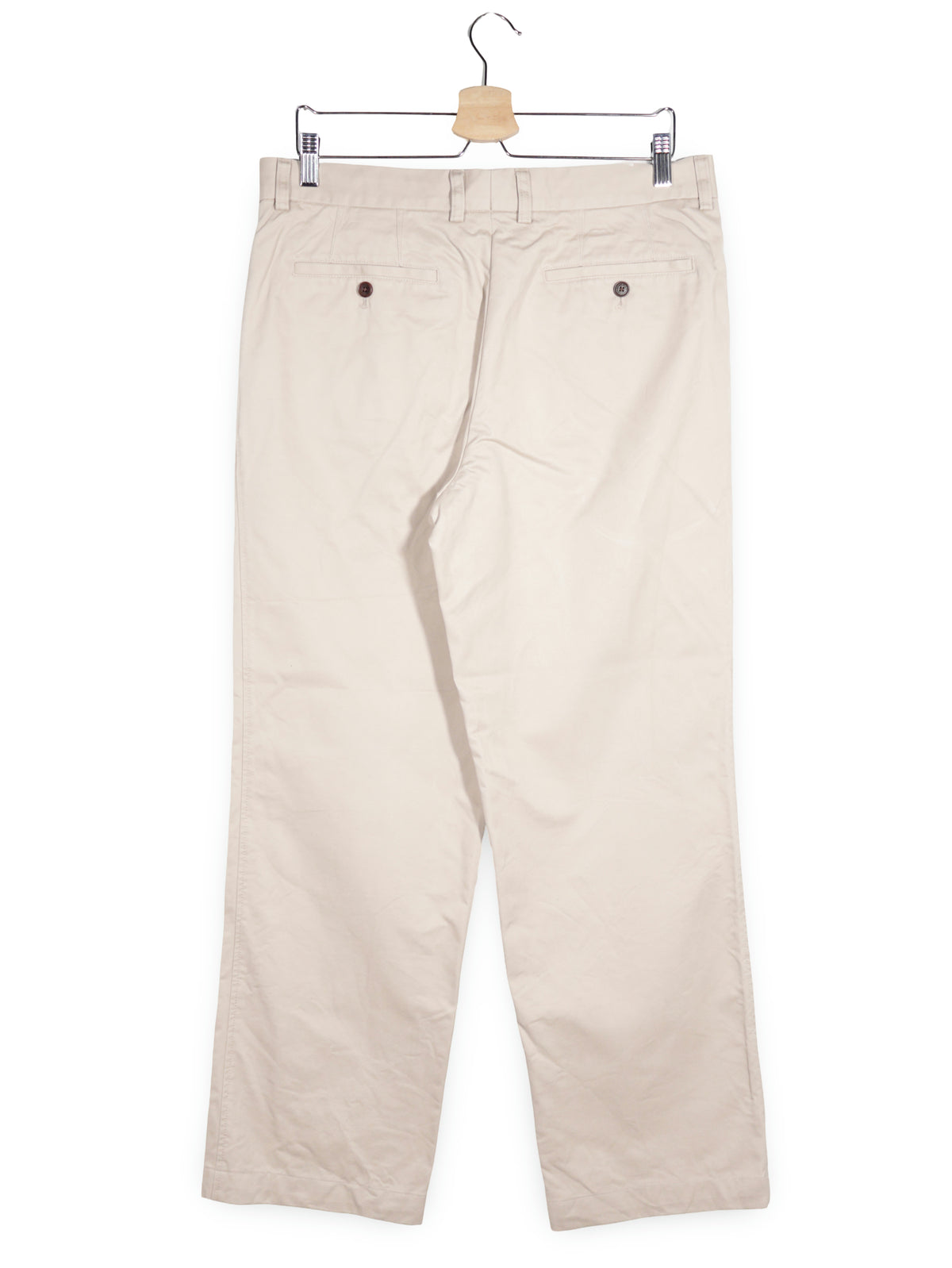 Pantaloni Charles Tyrwhitt bej deschis mărime M vedere din spate second-hand premium
