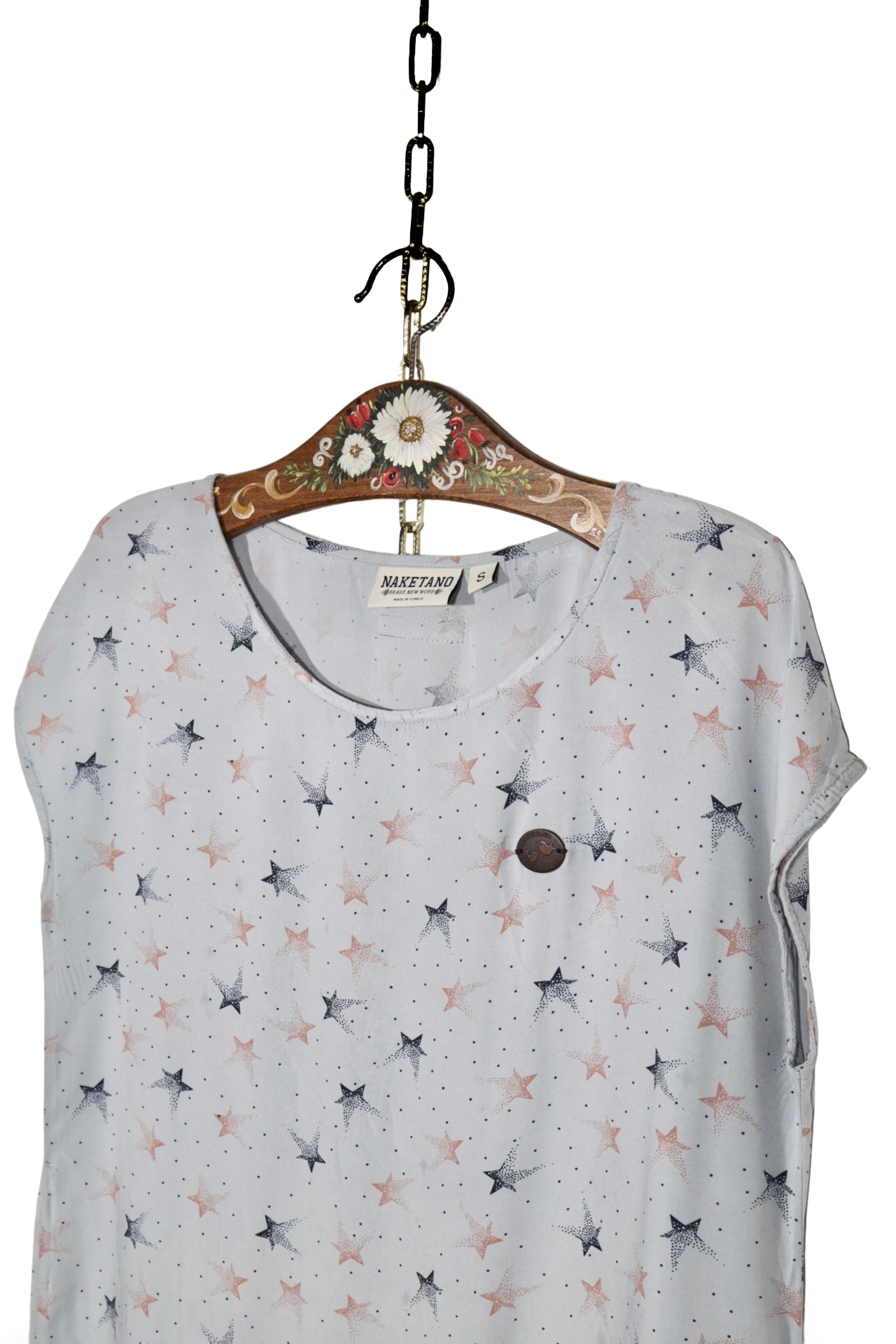 Tricou (100%vascoza) Naketano - marimea S - Femei