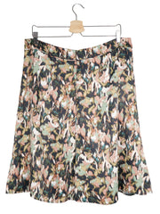 Fusta More & More multicolor mărime XXL vedere din spate second-hand premium