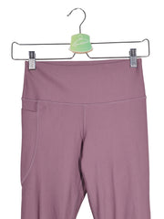 Pantaloni Under Armour mov prună mărime S detaliu material și croială second-hand premium