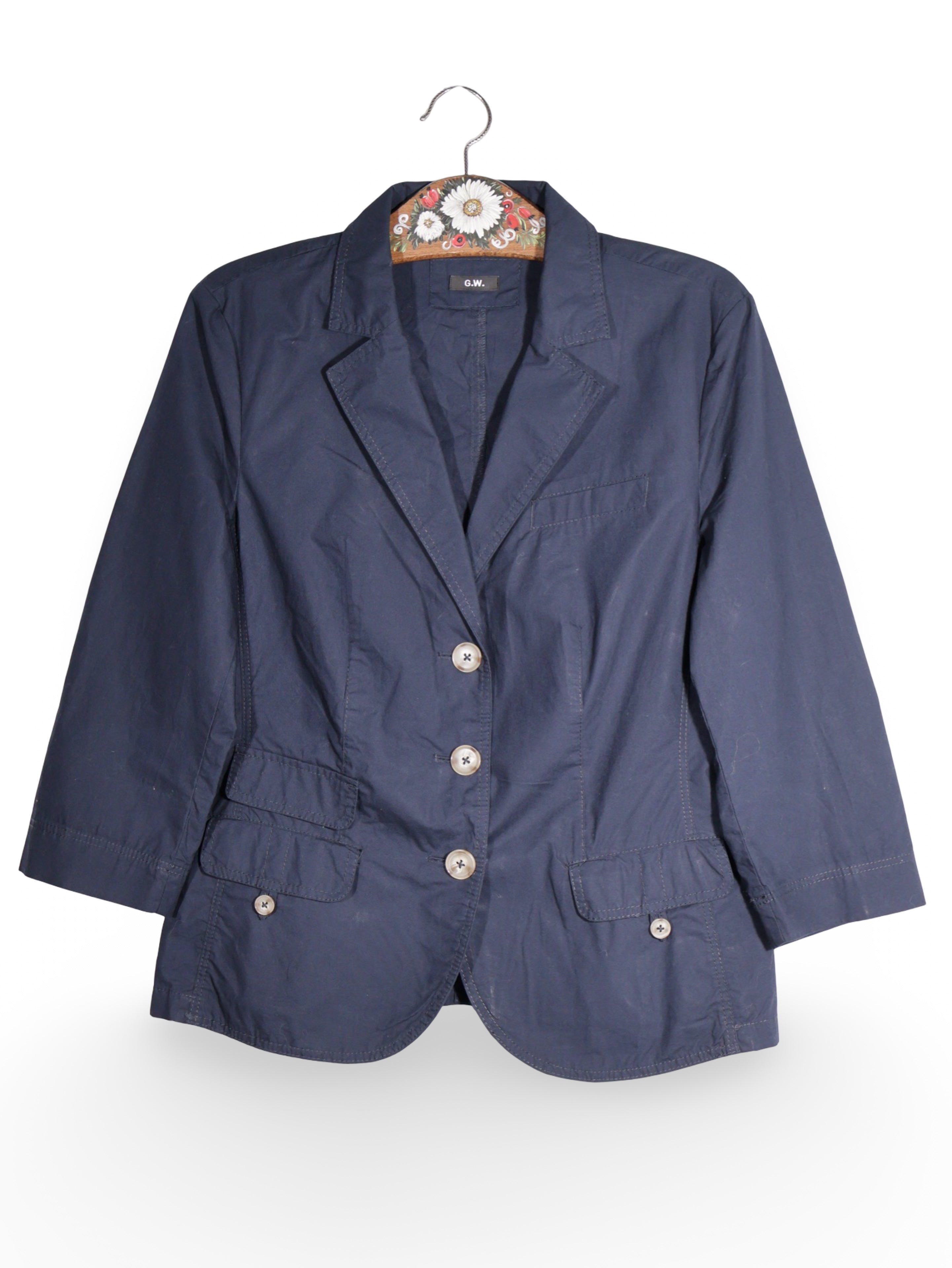Sacou Gerry Weber bleumarin cu croială structurată – L – Femei - imagine 1