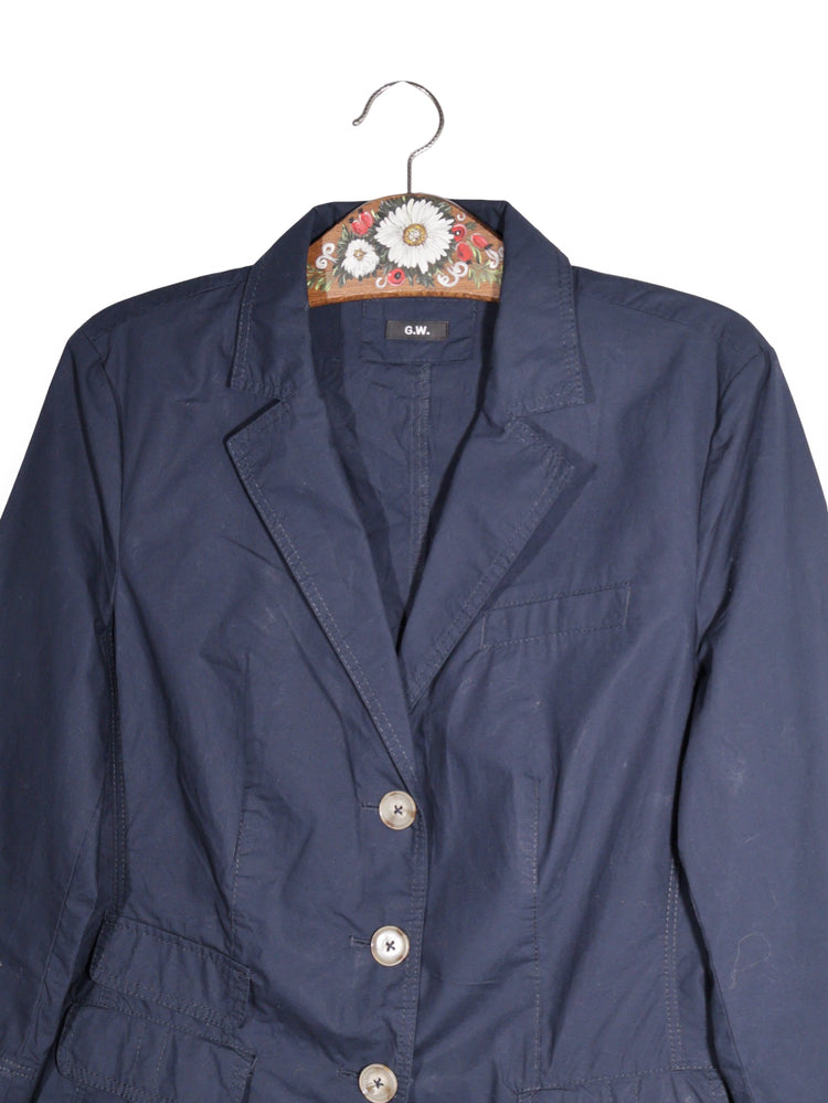 Sacou Gerry Weber bleumarin cu croială structurată – L – Femei - imagine 2