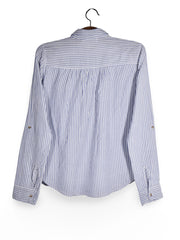 Cămașă Hollister cu dungi albastre – XS – Femei - imagine 3