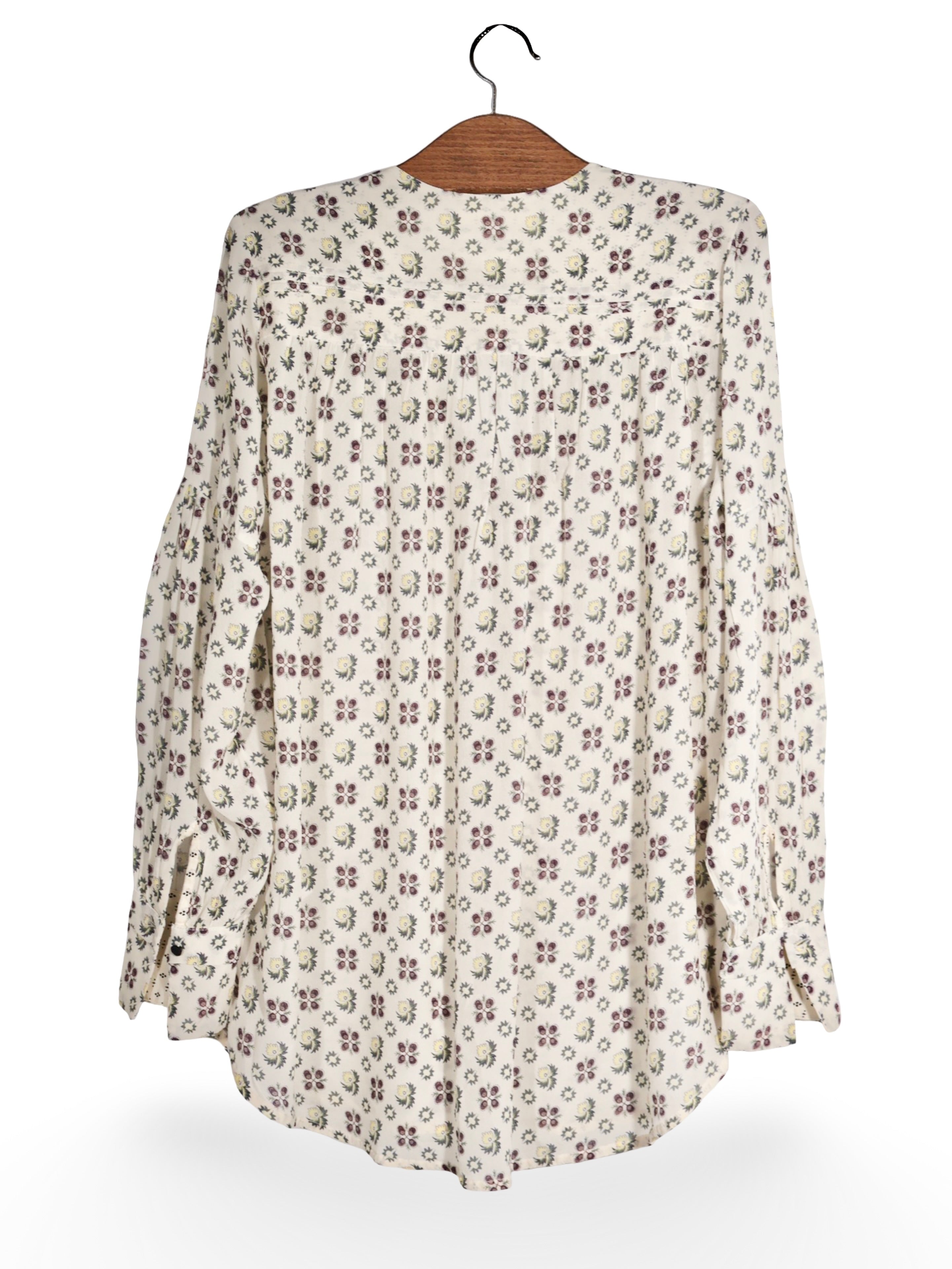 Cămașă Noa Noa cu imprimeu floral delicat – L – Femei - imagine 1