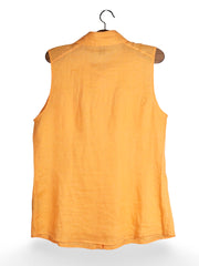 Cămașă H&M portocaliu din in – XL – Femei - imagine 3
