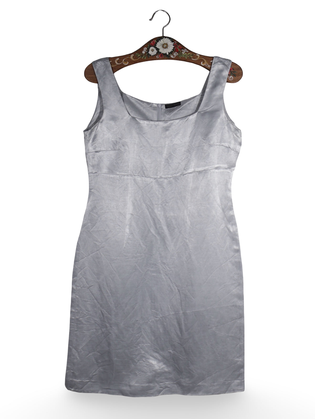 Costum (Rochie+Sacou) 65%in/35%matase - marimea M - Femei