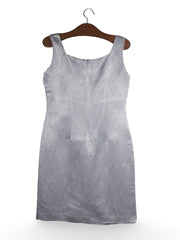 Costum (Rochie+Sacou) 65%in/35%matase - marimea M - Femei