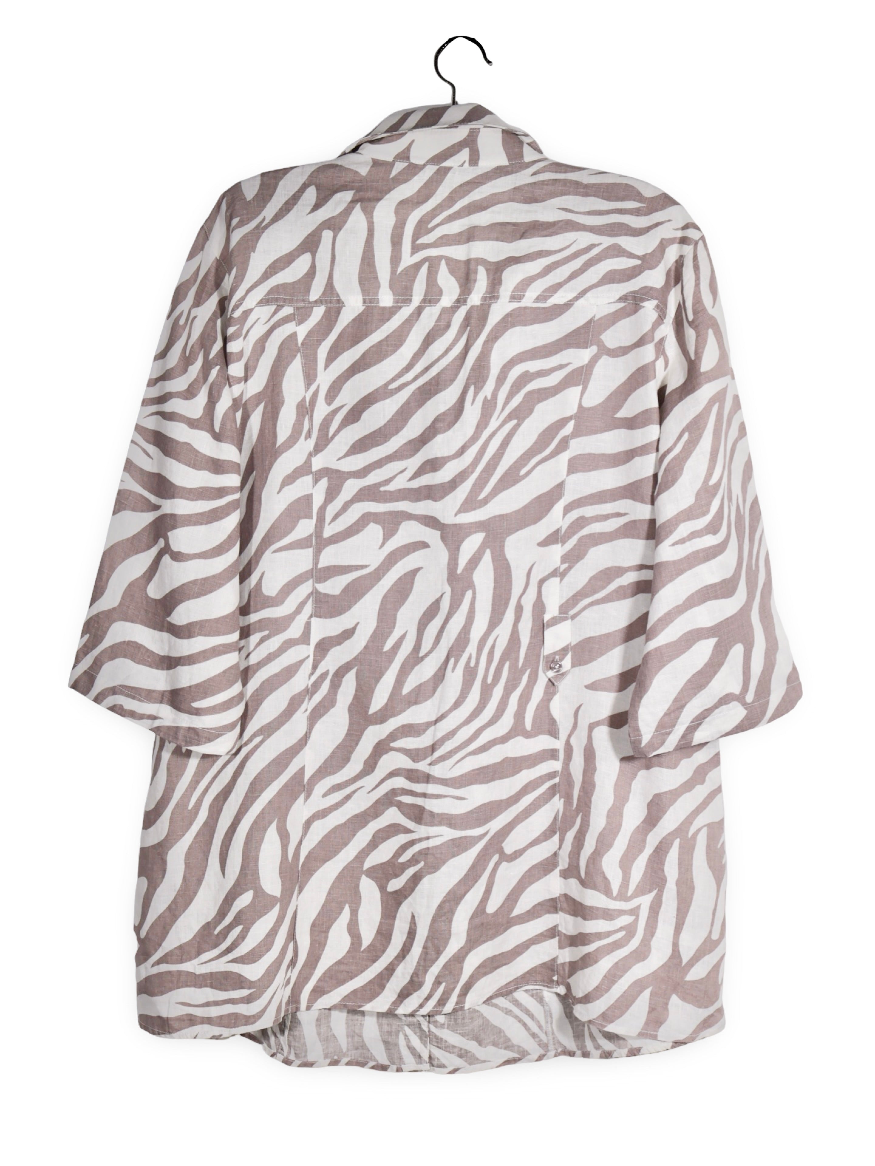 Cămașă Gerry Weber cu imprimeu zebra – XXL – Femei - imagine 3