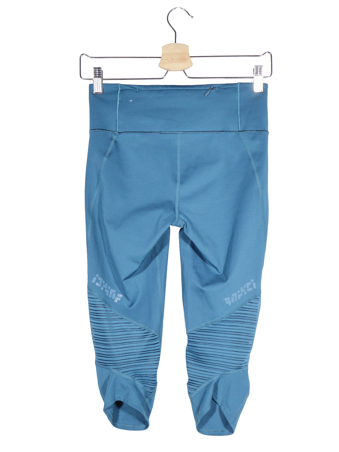 Colanti 2/3 adidas albastru mărime XS vedere din spate second-hand premium