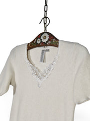 Tricou (angora/lana/poliamid) - marimea M/L - Femei