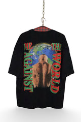 Tricou Bershka 2PAC - marimea L - Barbati