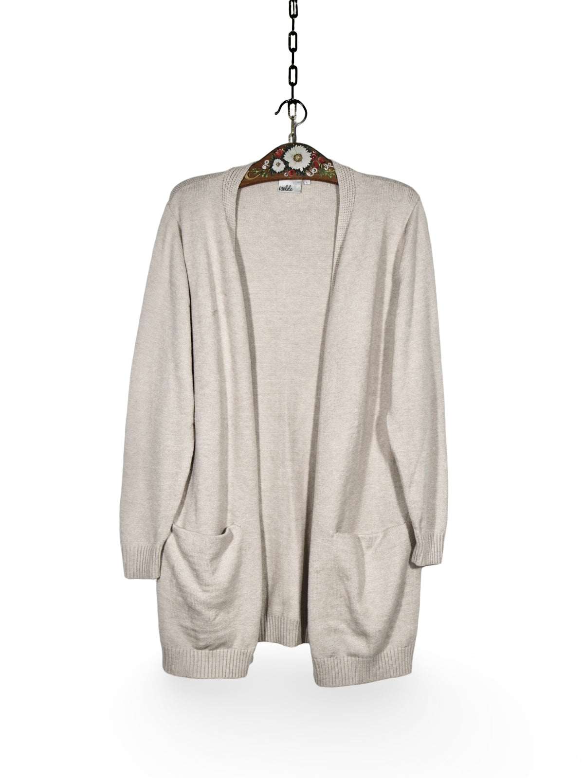 Cardigan lung (50%viscoza) - marimea L - Femei