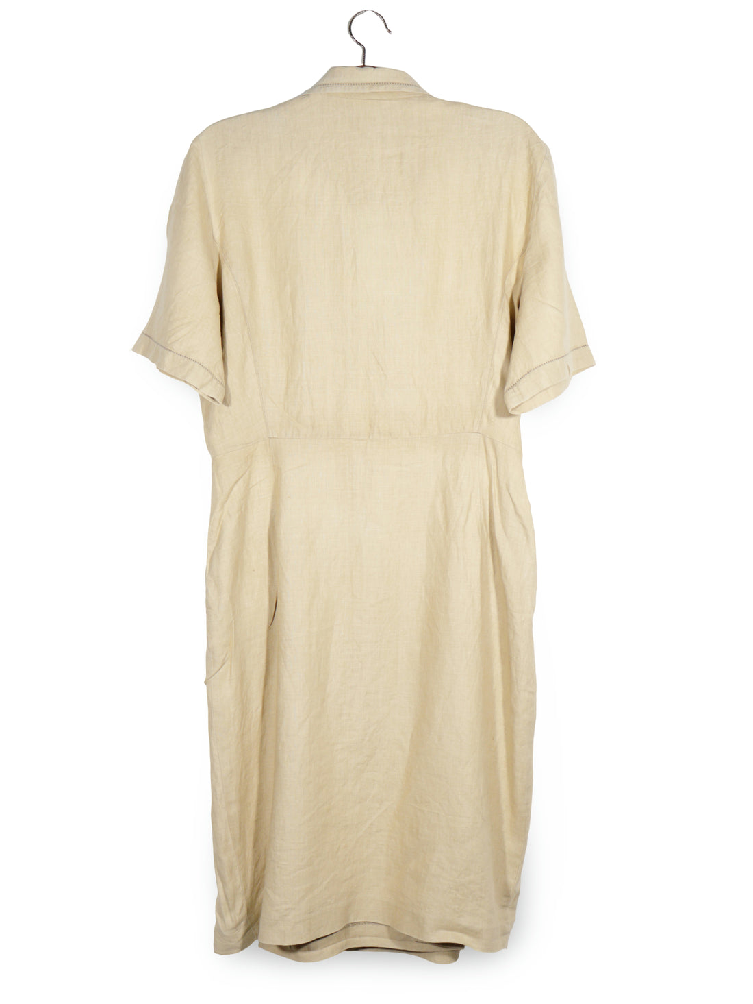 Rochie Premium bej deschis mărime XL vedere din spate second-hand premium