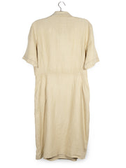Rochie Premium bej deschis mărime XL vedere din spate second-hand premium