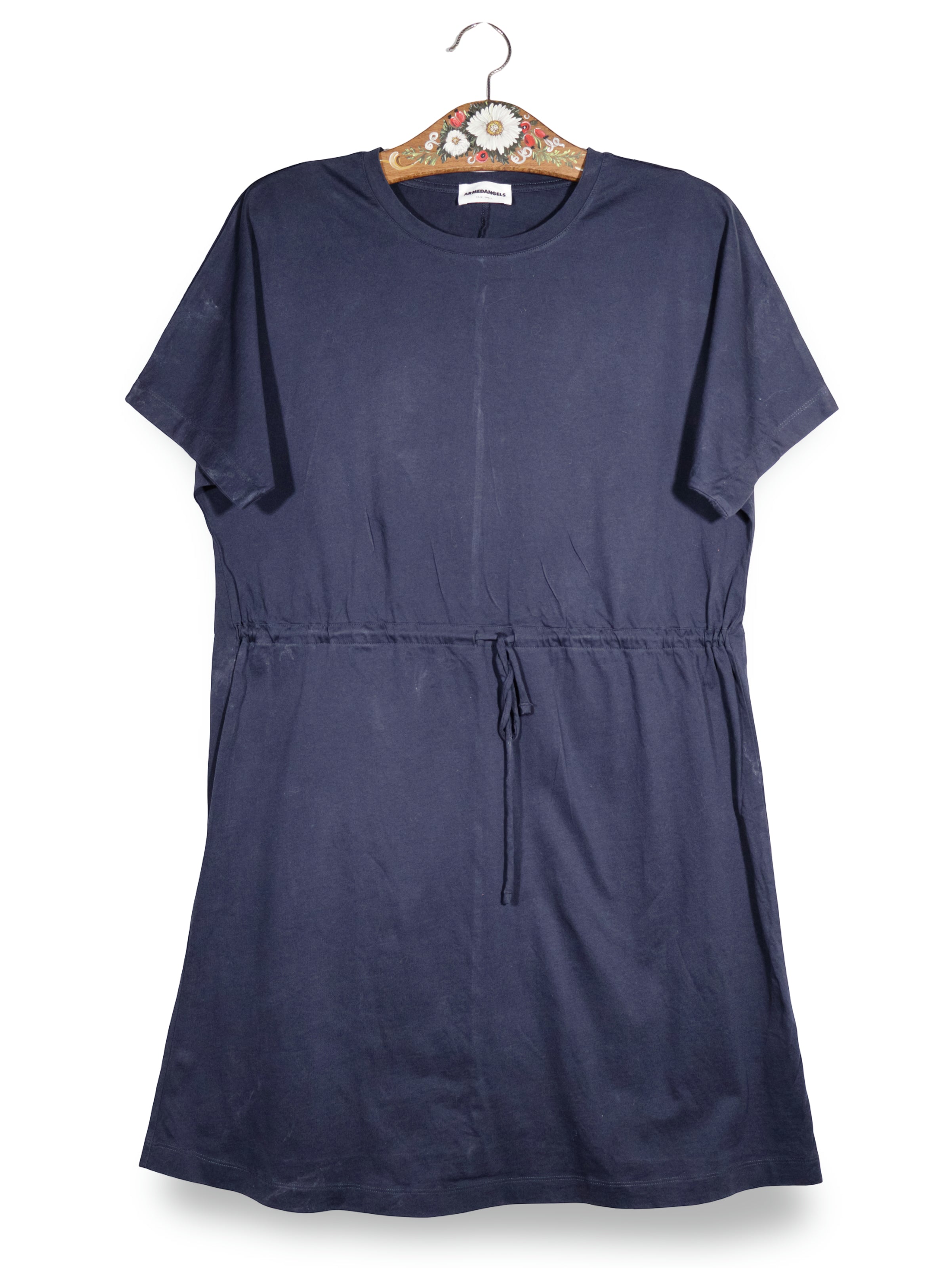 Rochie ARMEDANGELS bleumarin mărime S vedere din față second-hand premium