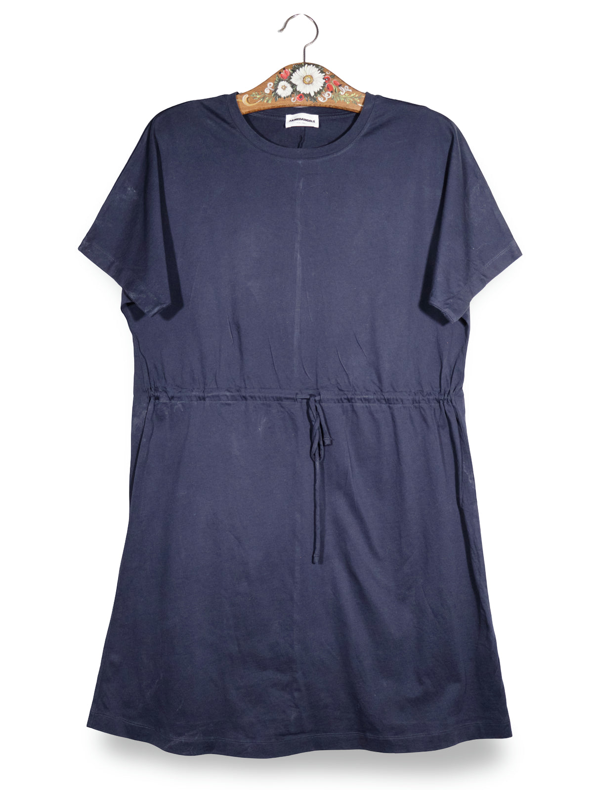 Rochie ARMEDANGELS bleumarin mărime S vedere din față second-hand premium