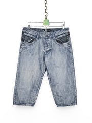 Blugi 2/3 Vintage - marimea L - Femei