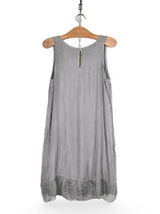 Rochie 100%matase - marimea L - Femei