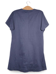Rochie ARMEDANGELS bleumarin mărime S vedere din spate second-hand premium